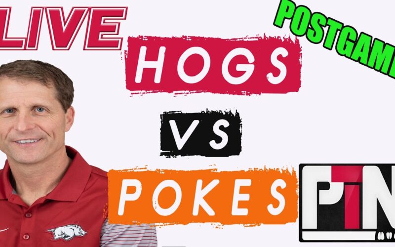 LIVE: Hogs Drop A Close One To Oklahoma State 81-77 — Arkansas Football Podcast | Tusk Talk With Ty
