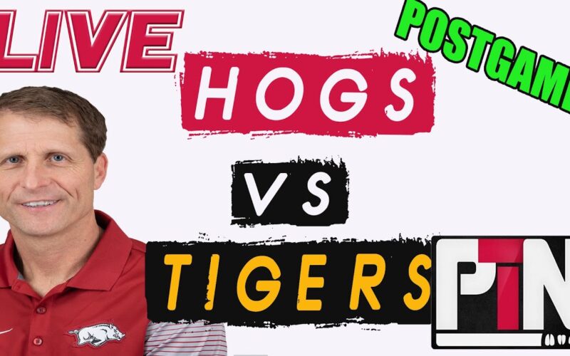 LIVE: Hogs Win A Big One At Mizzou 86-81 — Arkansas Football Podcast | Tusk Talk With Ty