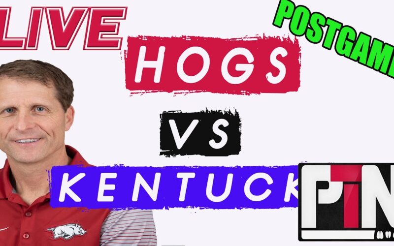 LIVE: Hogs Beat Kentucky On The Road 81-80 — Arkansas Football Podcast | Tusk Talk With Ty