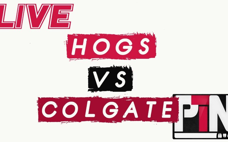 LIVE: Arkansas Basketball Vs Colgate Raiders And Hog Football Open Scrimmage — Arkansas Basketball Podcast | Tusk Talk With Ty