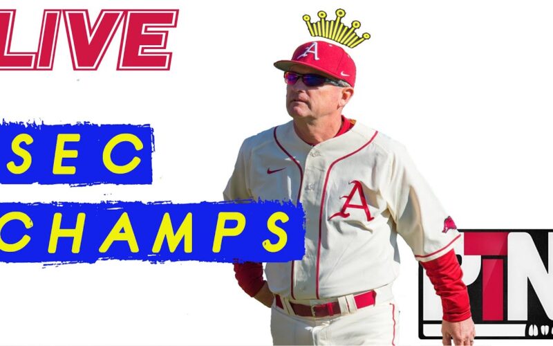 LIVE: The Arkansas Hogs Are SEC Baseball Tournament Champions — Arkansas Baseball Podcast | Tusk Talk With Ty