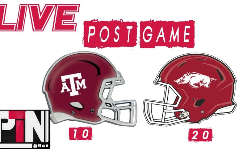LIVE: Arkansas Hogs Defeat Texas A&M 20-10 — Arkansas Football Podcast | Tusk Talk With Ty