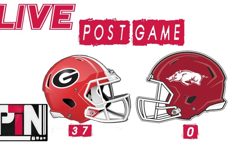 LIVE: Arkansas Hogs 0 Georgia Bulldogs 37 — Arkansas Football Podcast | Tusk Talk With Ty