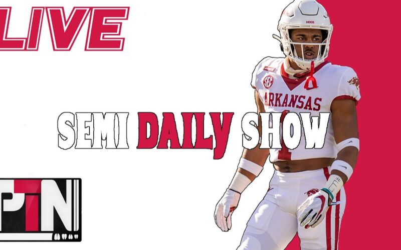 LIVE: Jalen Catalon Returning To Hogs Next Year? + A New Face In Practice This Week — Arkansas Football Podcast | Tusk Talk With Ty