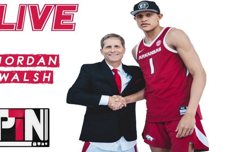 LIVE: Jordan Walsh’s Commitment Stream — Arkansas Football Podcast | Tusk Talk With Ty