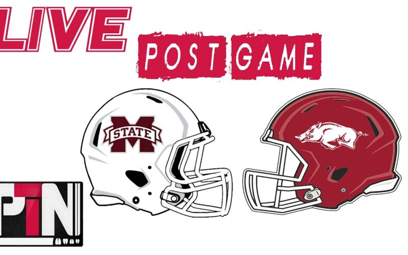 LIVE: Arkansas Hogs 31 Mississippi State Bulldogs 28 — Arkansas Football Podcast | Tusk Talk With Ty