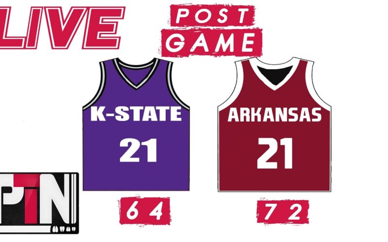 LIVE: Arkansas Hogs 72 Kansas State Wildcats 64 — Arkansas Football Podcast | Tusk Talk With Ty