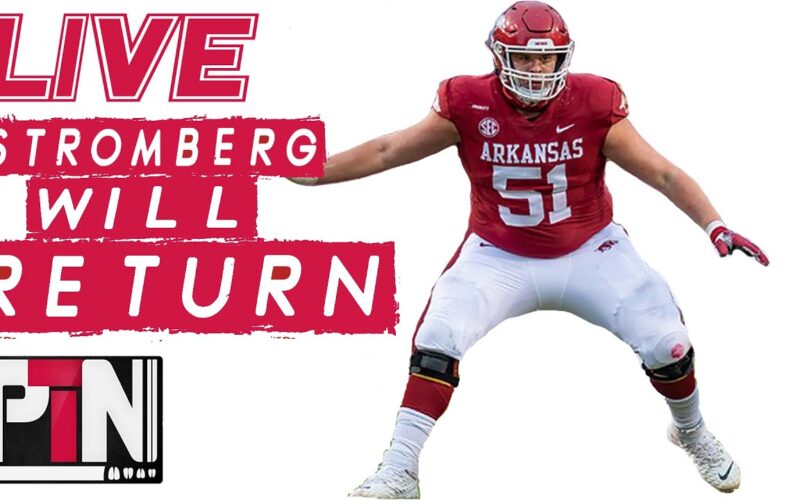 LIVE: Ricky Stromberg Returning For 2022 + Special Guest QB Spotlight + Recruiting Updates — Arkansas Football Podcast | Tusk Talk With Ty
