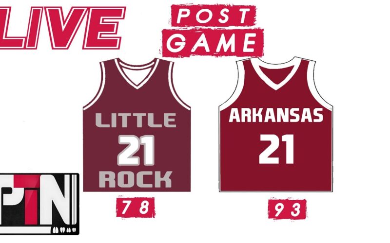 LIVE: Arkansas Hogs 93 UALR Trojans 78 — Arkansas Football Podcast | Tusk Talk With Ty