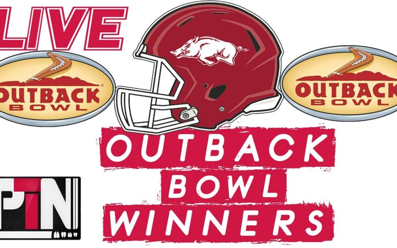 LIVE: Arkansas Hogs Beat Penn State In Outback Bowl — Arkansas Football Podcast | Tusk Talk With Ty