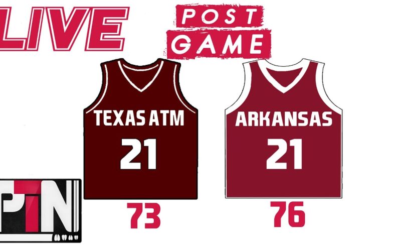 LIVE: Hogs Win In OT Against The Texas aTm Gaggies — Arkansas Football Podcast | Tusk Talk With Ty