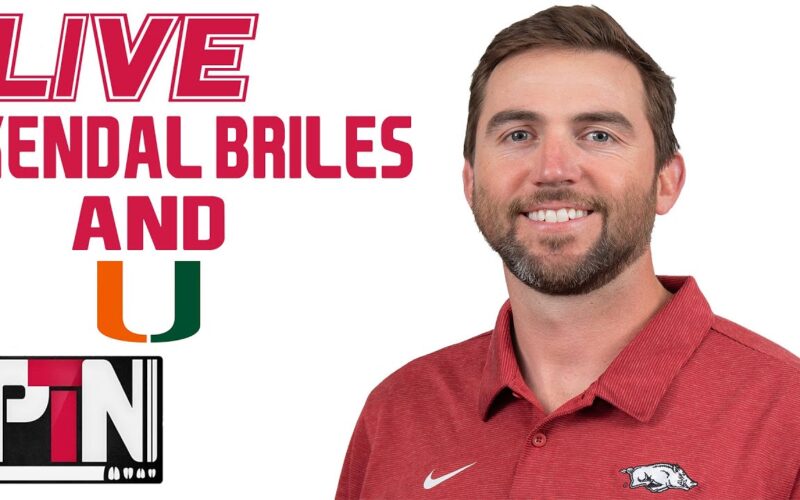 LIVE: The Latest On Kendal Briles And Miami OC Job + UGA DB In Town Yesterday — Arkansas Football Podcast | Tusk Talk With Ty