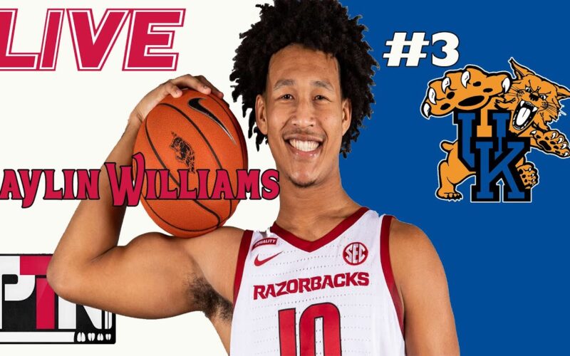 LIVE: Arkansas Hogs And Kentucky Wildcats Clash Inside Bud Walton Arena — Arkansas Basketball Podcast | Tusk Talk With Ty