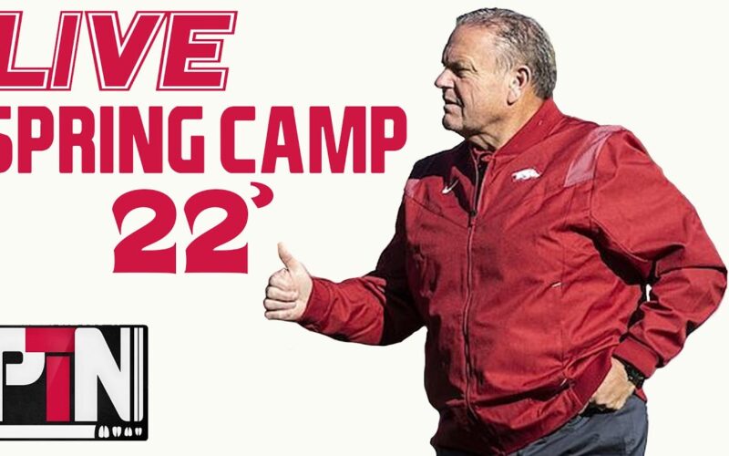 LIVE: Hogs Got Next In SEC Tournament VS LSU + Sam Pittman Speaks — Arkansas Football Podcast | Tusk Talk With Ty