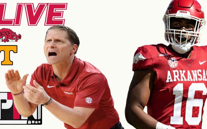 LIVE: Hogs And Vols Prep + Treylon Burks NFL Combine Talk — Arkansas Football Podcast | Tusk Talk With Ty