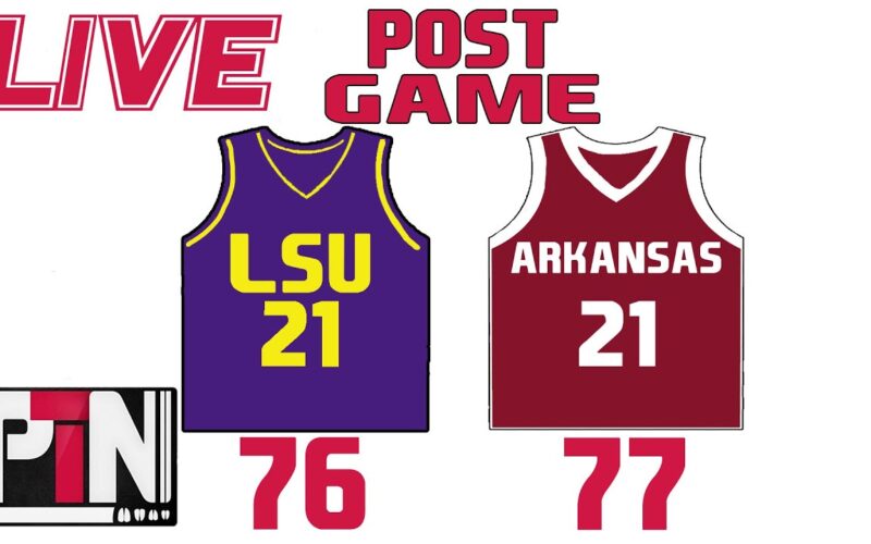 LIVE: Arkansas Hogs Sweep The LSU Tigers In A Wild Finish — Arkansas Football Podcast | Tusk Talk With Ty