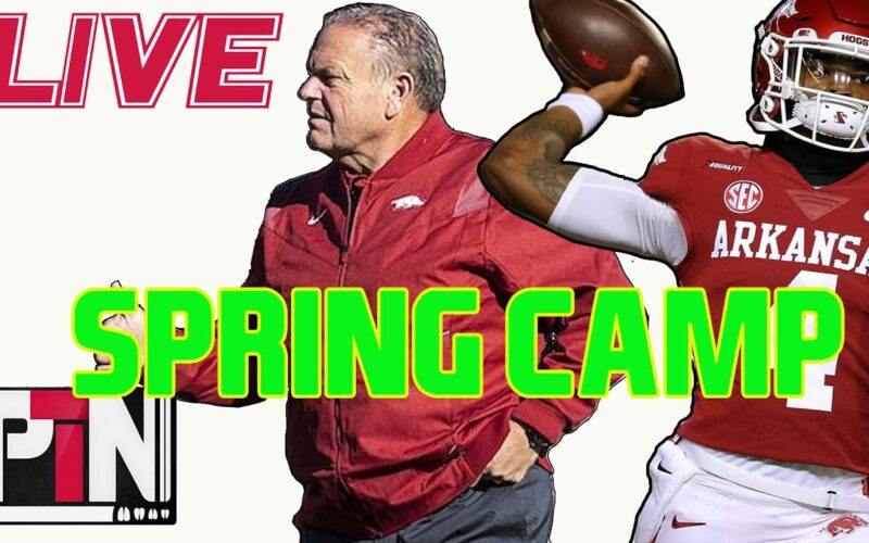 Arkansas Football Spring Camp Updates + Recruiting QB’s + Injury Updates — Arkansas Football Podcast | Tusk Talk With Ty