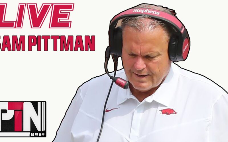 Sam Pittman Speaks On Spring Camp And On The Upcoming Open Scrimmage + Recruiting Updates — Arkansas Football Podcast | Tusk Talk With Ty