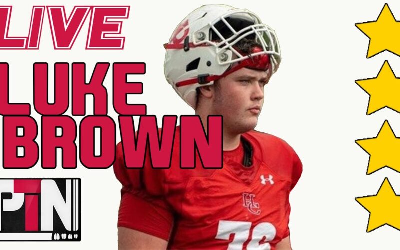 Razorback Prospect Four Star OL Luke Brown Commitment Announcement