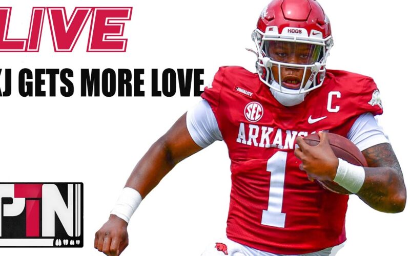 KJ Jefferson Gets More Preseason Love + Answering Your Questions — Arkansas Football Podcast | Tusk Talk With Ty