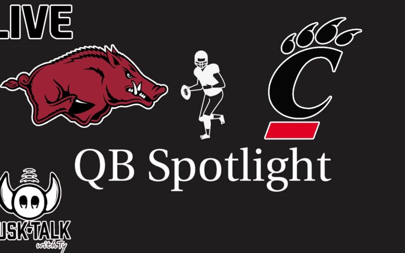 QB Spotlight On Arkansas Hogs Vs Cincinnati Bearcats & More — Arkansas Football Podcast | Tusk Talk With Ty