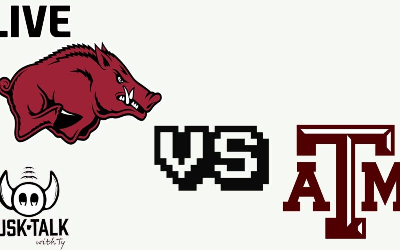 Arkansas Hogs Vs Texas ATM Aggies Pre-Snap + Drew Sanders NFL Draft Talk — Arkansas Football Podcast | Tusk Talk With Ty