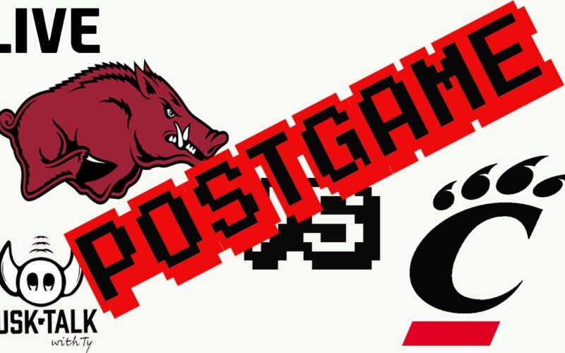 Arkansas Hogs Vs Cincinnati Bearcats Final Postgame Thoughts — Arkansas Football Podcast | Tusk Talk With Ty