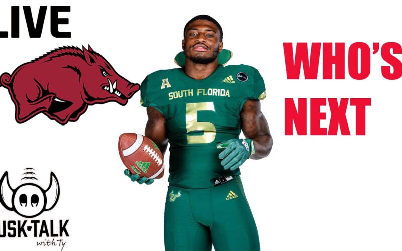 Hogs Land Transfer + Recent Portal Offers By Hogs — Arkansas Recruiting Podcast | Tusk Talk With Ty