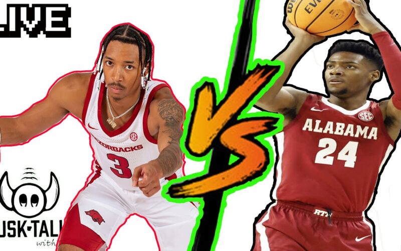 Nick Smith Jr Vs Brandon Miller And A Hogs Crimson Tide Rematch — Arkansas Football Podcast | Tusk Talk With Ty