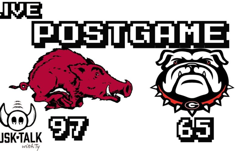 Hogs Thump The Georgia Bulldogs + Nick Smith Jr Takeover — Arkansas Football Podcast | Tusk Talk With Ty