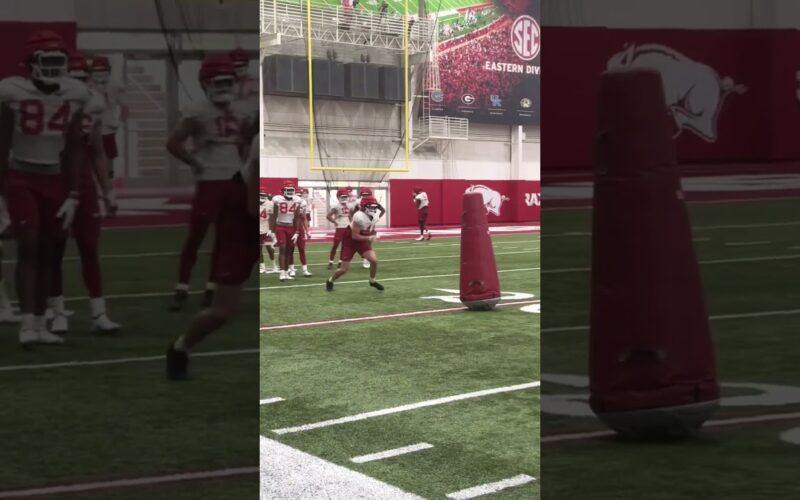 Arkansas WR’s Running Routes And Catching Balls — Arkansas Football Podcast | Tusk Talk With Ty