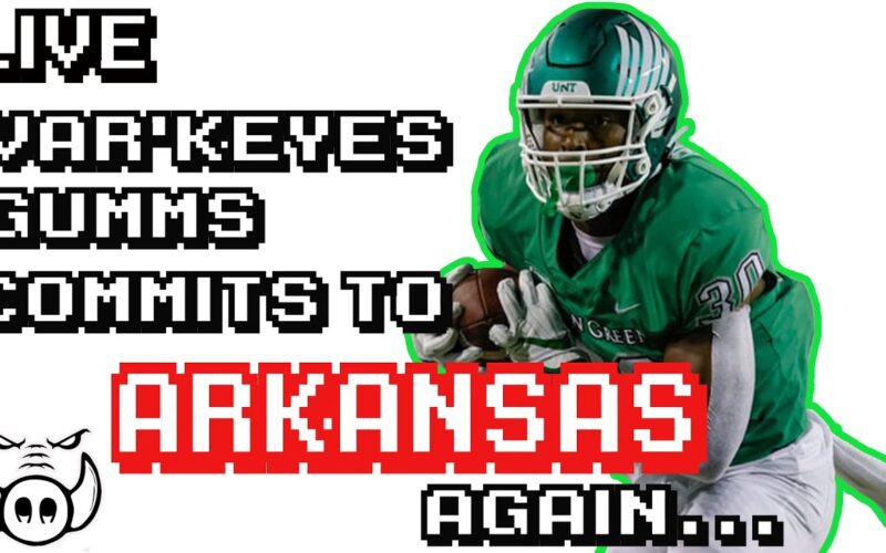 Var’Keyes Gumms Recommits To Arkansas + Portal Class So Far + Recruiting Update — Arkansas Recruiting Podcast | Tusk Talk With Ty