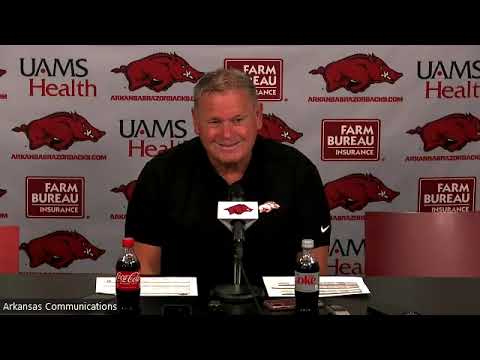 Sam Pittman Pre-Fall Camp Conference — Arkansas Football Podcast | Tusk Talk With Ty