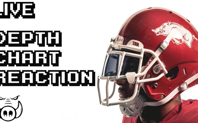 Hogs Release First Depth Chart (Reaction) — Arkansas Football Podcast | Tusk Talk With Ty