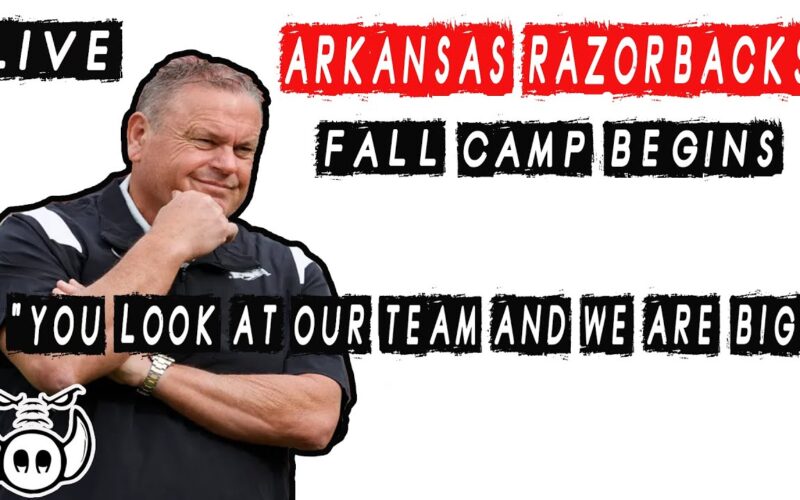 Arkansas Fall Camp Begins — Arkansas Football Podcast | Tusk Talk With Ty