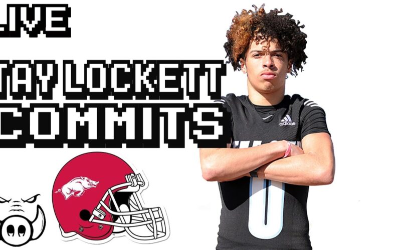 Star Sophomore Tay Lockett Picks Arkansas + Former Hog Commit Surprises Nobody — Arkansas Recruiting Podcast | Tusk Talk With Ty