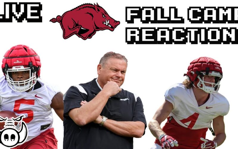 Arkansas Fall Camp Reaction — Arkansas Football Podcast | Tusk Talk With Ty