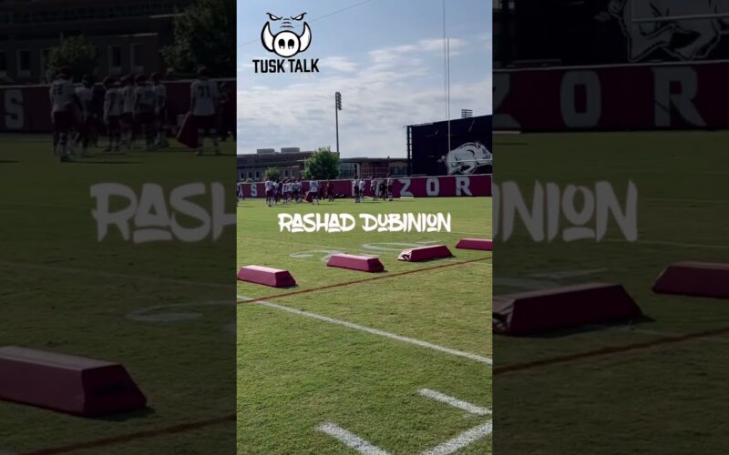 Arkansas LB’s & RB’s Fall Camp Day 7 #hogs — Arkansas Football Podcast | Tusk Talk With Ty