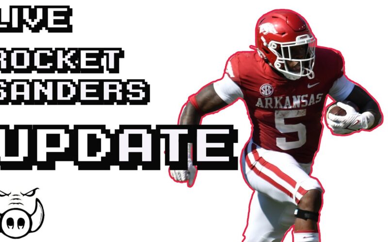 Rocket Sanders Injury Update + Quick Look At The Weekend — Arkansas Football Podcast | Tusk Talk With Ty