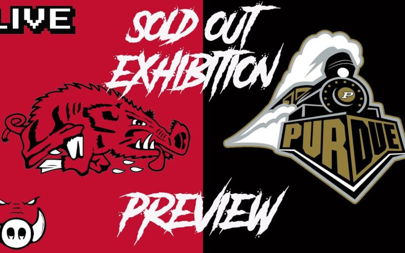 Hogs BIGGEST Exhibition Game Ever! Vs Purdue — Arkansas Football Podcast | Tusk Talk With Ty
