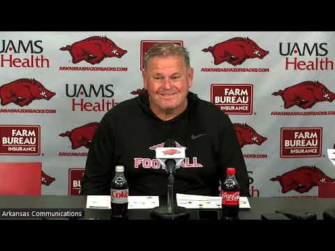 Sam Pittman Presser 11-13-23 — Arkansas Football Podcast | Tusk Talk With Ty