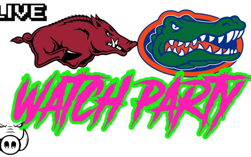 Arkansas Hogs At Florida Gators (Watch Party) — Arkansas Football Podcast | Tusk Talk With Ty