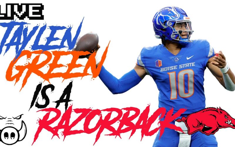 Taylen Green Is A Arkansas!! — Arkansas Football Podcast | Tusk Talk With Ty