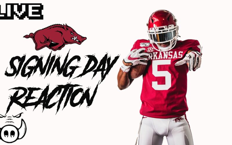 Arkansas Football Signing Day Reaction — Arkansas Recruiting Podcast | Tusk Talk With Ty