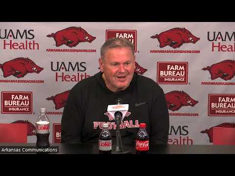 Sam Pittman Spring Presser No. 2 — Arkansas Football Podcast | Tusk Talk With Ty