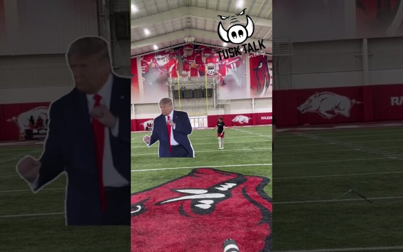 Cam Little Kicks The Sh*T Out Of A #wps Football — Arkansas Football Podcast | Tusk Talk With Ty