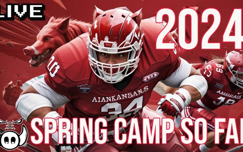 Arkansas Hogs Spring Camp So Far (Reaction) — Arkansas Football Podcast | Tusk Talk With Ty