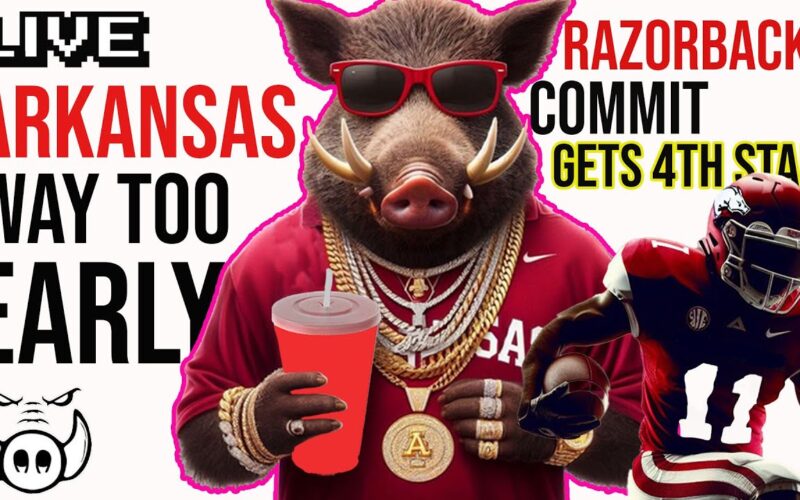 Arkansas Football Commit Gets 4th Star + 247 Too Early Arkansas Prediction — Arkansas Recruiting Podcast | Tusk Talk With Ty