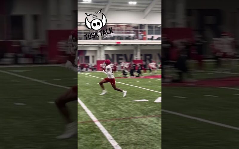 Arkansas WR’s Vs DB’s (Spring Camp Day 6) — Arkansas Football Podcast | Tusk Talk With Ty