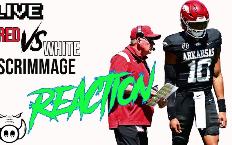 Arkansas Football Scrimmage Reaction + Portal Update — Arkansas Recruiting Podcast | Tusk Talk With Ty